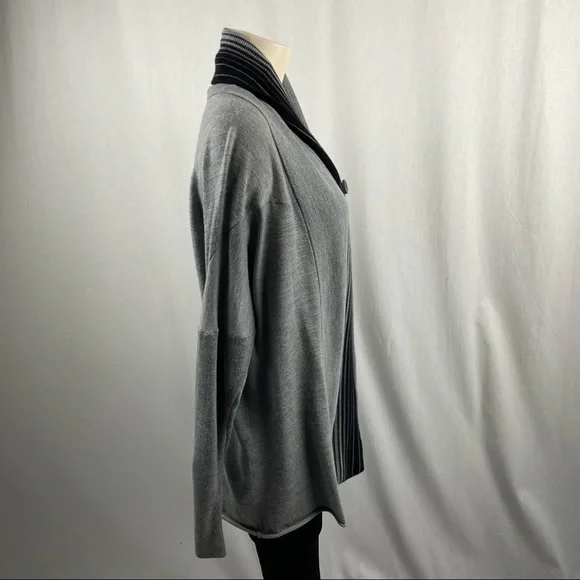 Icebreaker Athena Wrap merino cardigan M - Picture 6 of 11